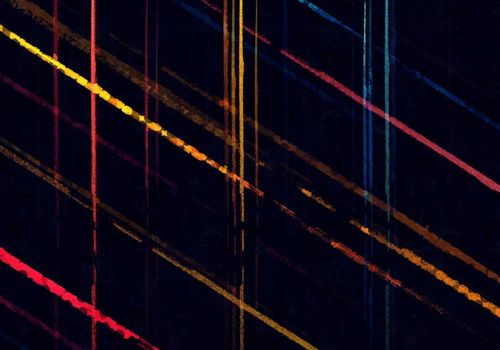 Abstract energy lines on dark background